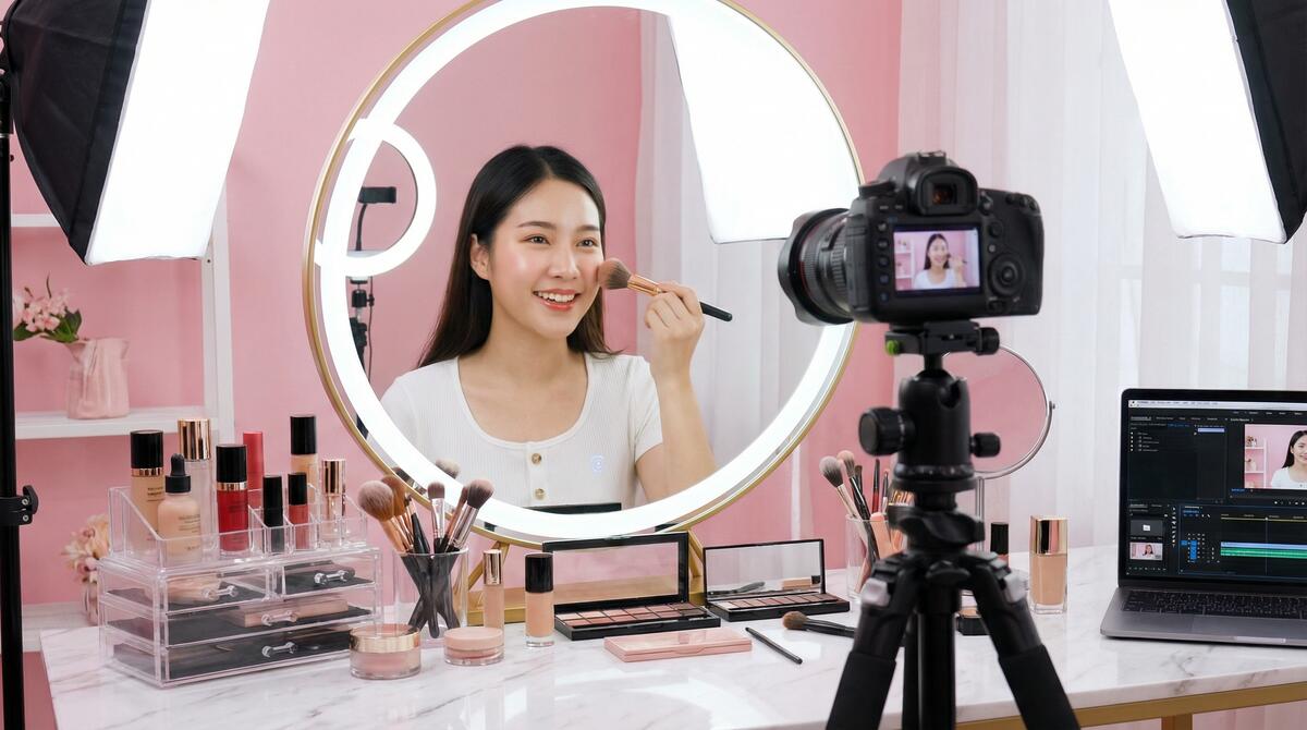 糖心vlog美妆视频教程